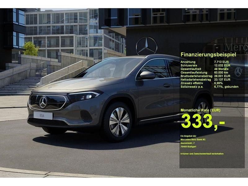 Mountaingrau metallic Gebraucht 2023 Mercedes EQA300 SUV | 30.840 € (Guter Preis) - Bild 1/3