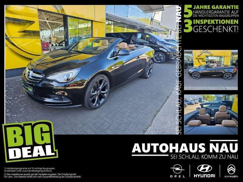 Onyx schwarz Gebraucht 2018 Opel Cascada Ultimate Cabrio | 17.990 € (Fairer Preis) - Bild 1/4