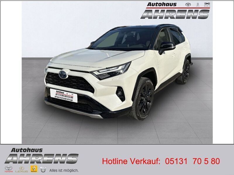 Pearl white Gebraucht 2023 Toyota RAV4 Hybrid Style SUV | 36.900 € (Guter Preis) - Bild 1/4