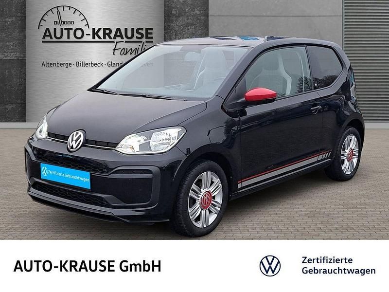 Gebraucht VW up! Beats 90 PS (66 kW) 2019 Schwarz Kleinwagen