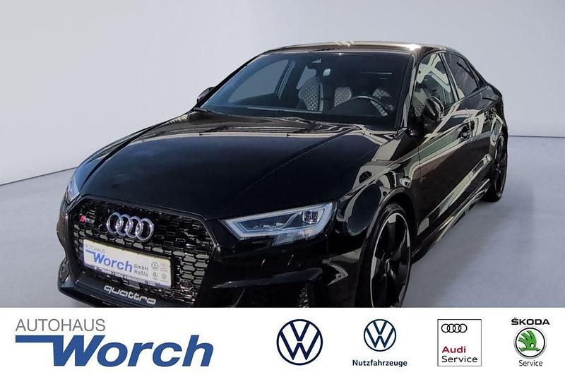 Mythosschwarz metallic Gebraucht 2020 Audi RS3 Sport Limousine | 41.689 € (Teuer) - Bild 1/4