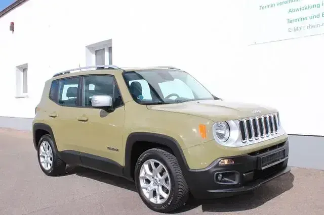 Gebraucht Jeep Renegade Limited 140 PS (102 kW) 2014 Grün SUV