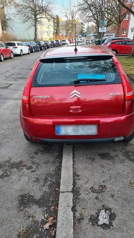 Gebraucht Citroën C4 109 PS (80 kW) 2008 Rot Kleinwagen