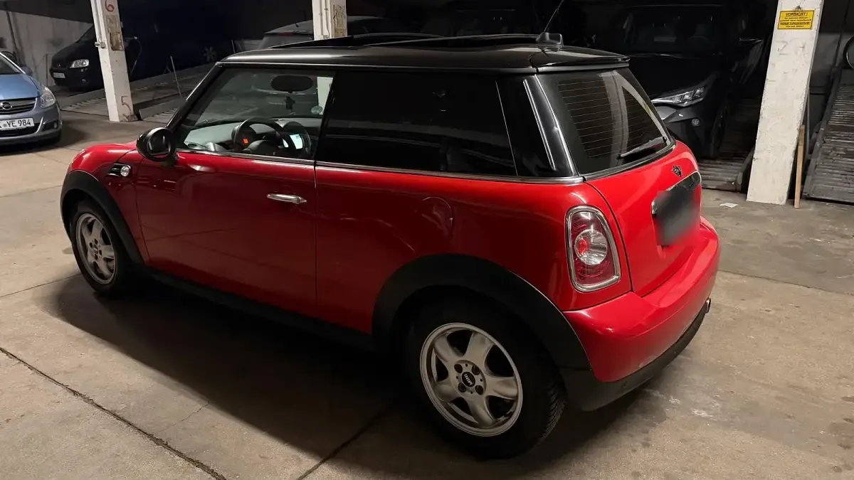 Gebraucht Mini Cooper 122 PS (89 kW) 2010 Rot Kleinwagen