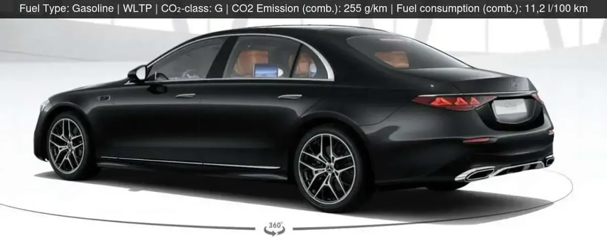 Neu Mercedes S580 537 PS (394 kW) 2026 Schwarz Limousine