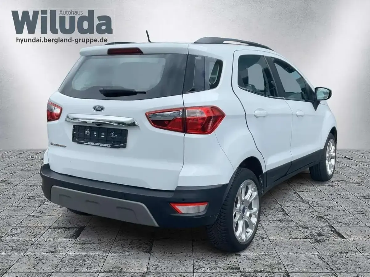 Gebraucht Ford Ecosport Titanium 125 PS (91 kW) 2023 Frostweiß SUV