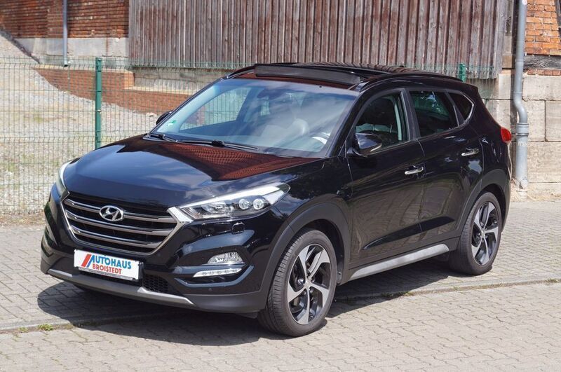Schwarz Gebraucht 2017 Hyundai Tucson SUV | 16.950 € (Fairer Preis) - Bild 1/4
