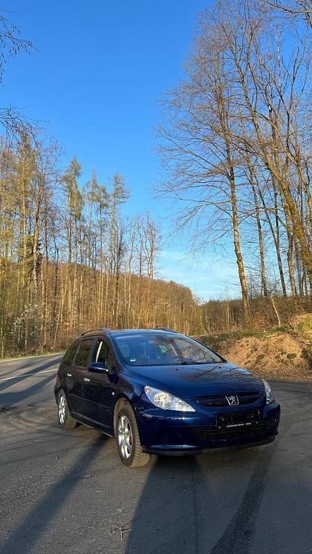 Blau Gebraucht 2004 Peugeot 307 Kombi | 1.500 € (Fairer Preis) - Bild 1/4