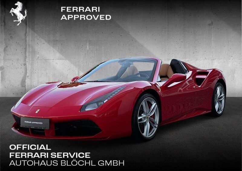 Rot Gebraucht 2016 Ferrari 488 Cabrio | 233.900 € (Guter Preis) - Bild 1/4