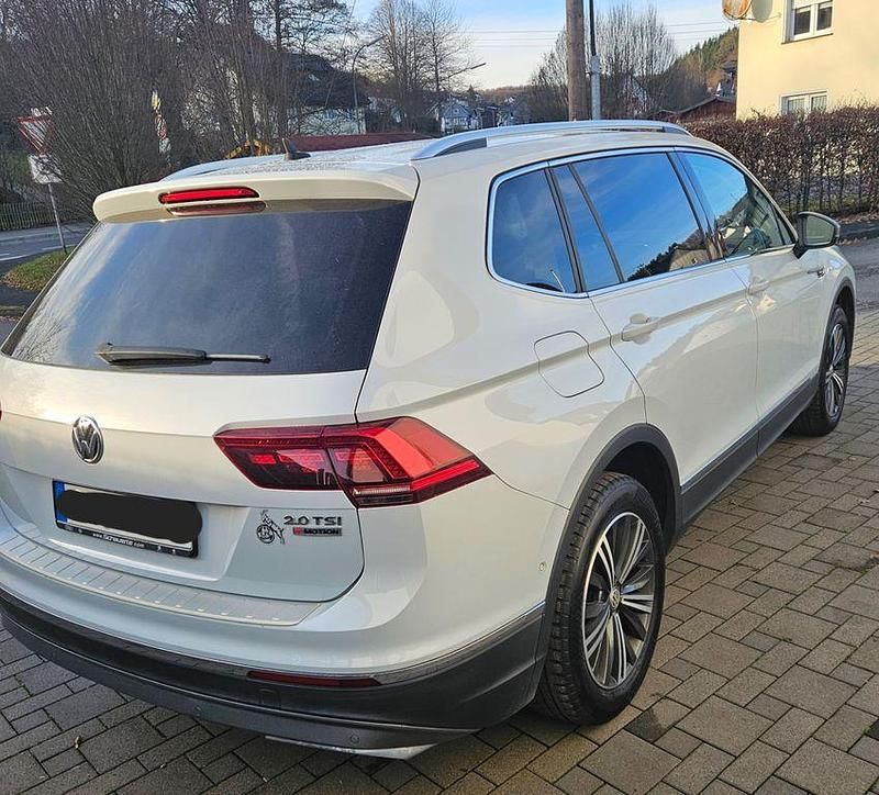 Gebraucht VW Tiguan Allspace 190 PS (139 kW) 2018 Weiß SUV