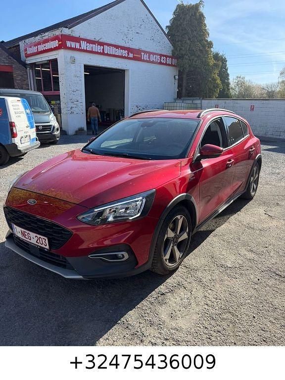 Brugt Ford Focus Active 120 HK (88 kW) 2020 Rød Sedan