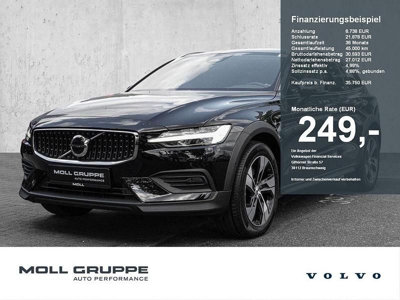 Black solid ´stone´ / solid Gebraucht 2023 Volvo V60 CC Plus Kombi | 35.750 € (Guter Preis) - Bild 1/4