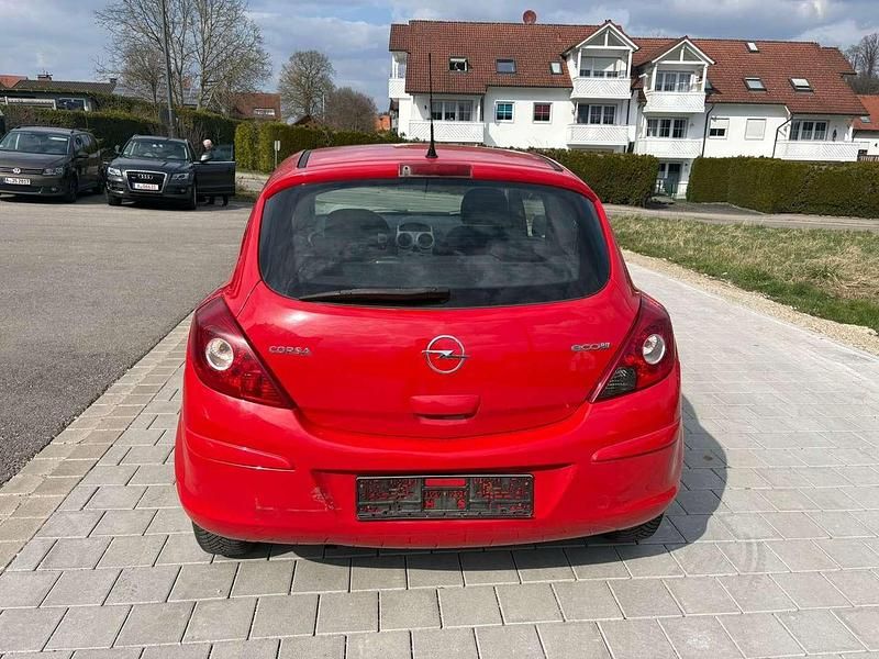 Gebraucht Opel Corsa Selection 69 PS (50 kW) 2010 Magma rot (b) Kleinwagen
