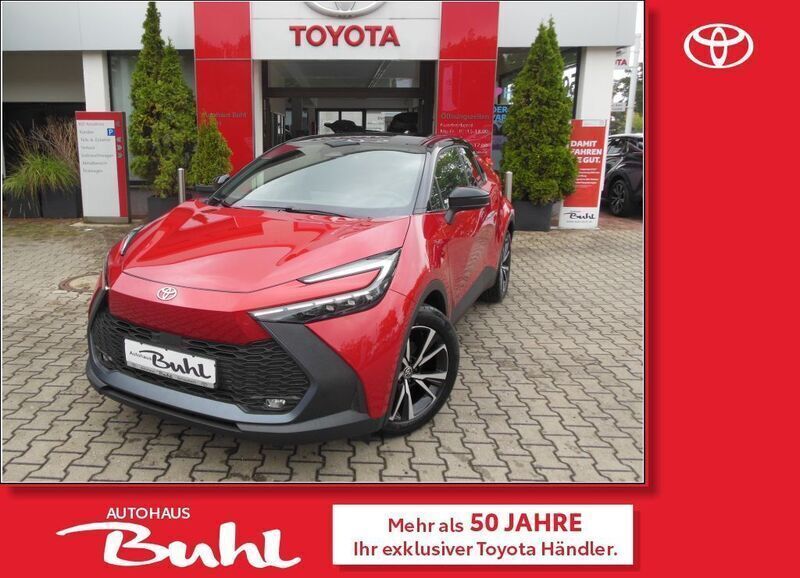 Karminarot mica / dach schwarz Neu 2024 Toyota C-HR Team SUV | 33.084 € (Fairer Preis) - Bild 1/1