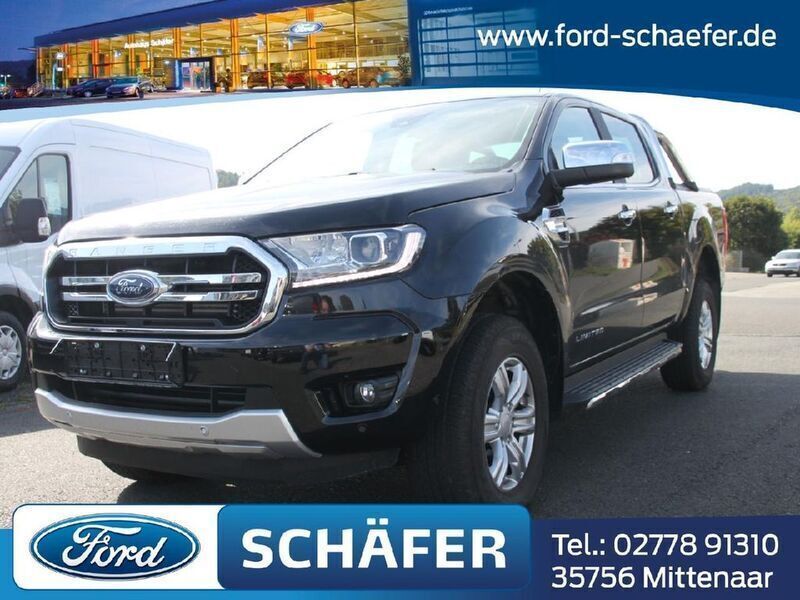 Obsidianschwarz metallic Gebraucht 2023 Ford Ranger Limited Abholung | 47.990 € (Teuer) - Bild 1/4