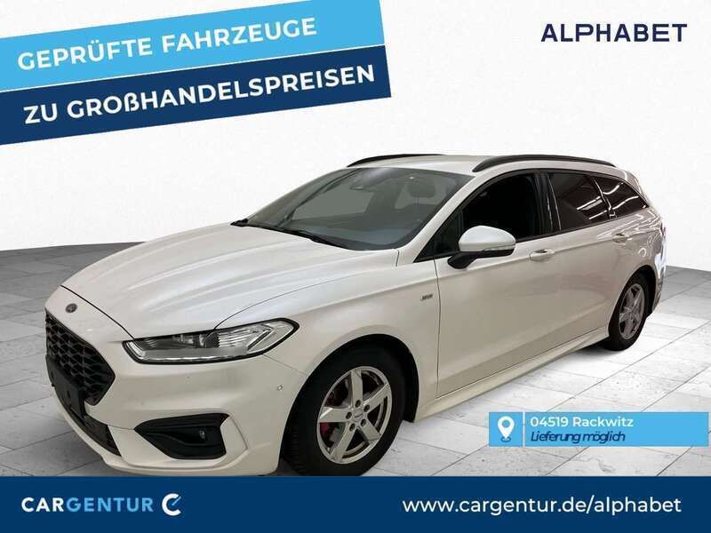 Arktis weiss (metallic) Gebraucht 2021 Ford Mondeo ST-Line Kombi | 19.089 € (Fairer Preis) - Bild 1/2