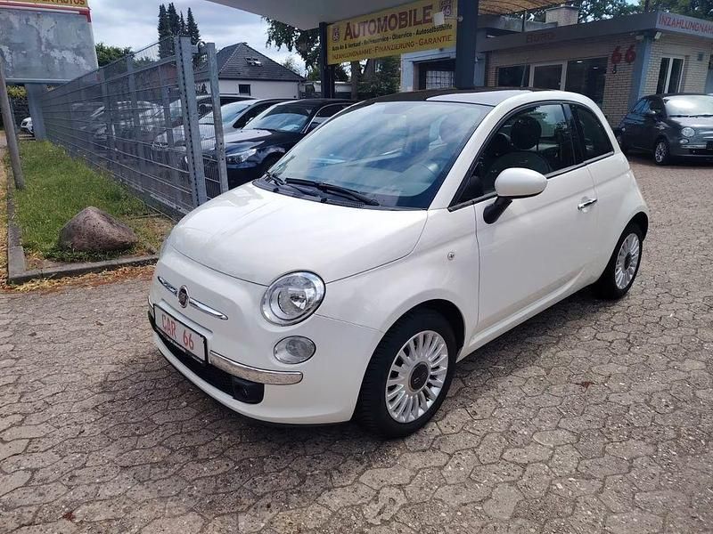 Weiß Gebraucht 2013 Fiat 500 Lounge Kleinwagen | 6.500 € (Guter Preis) - Bild 1/4