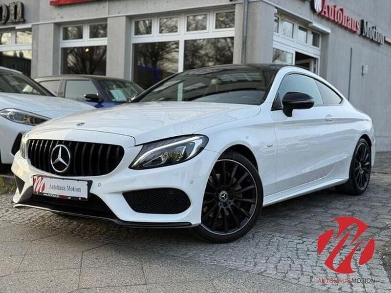 Gebraucht Mercedes C180 AMG 156 PS (114 kW) 2018 Polarweiss  unilack Coupé
