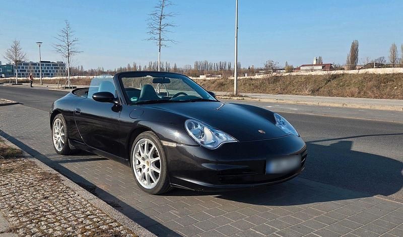 Gebraucht Porsche 911 Carrera 4 Cabriolet 320 PS (235 kW) 2002 Schwarz Cabrio