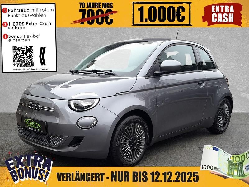 Mineral grau Gebraucht 2021 Fiat 500e Action Kleinwagen | 10.990 € (Guter Preis) - Bild 1/4