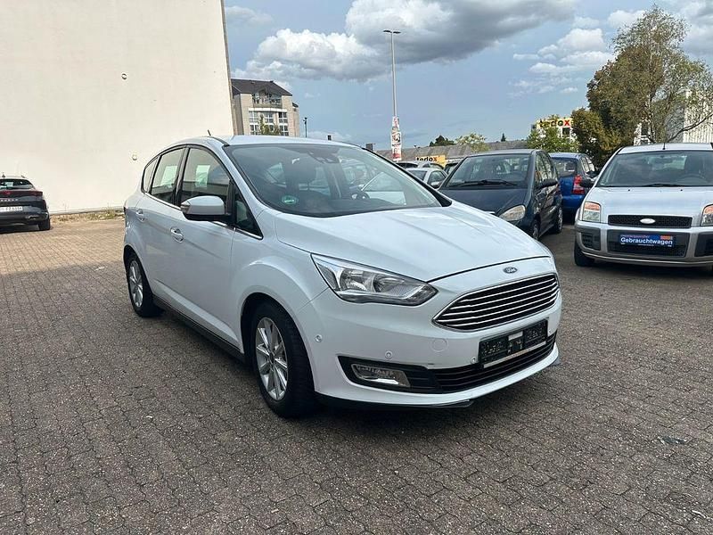Gebraucht Ford C-MAX Titanium 101 PS (74 kW) 2018 Weiß Van / Kleinbus