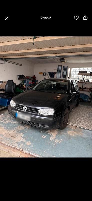 Gebraucht VW Golf IV 105 PS (77 kW) 2001 Schwarz Kleinwagen