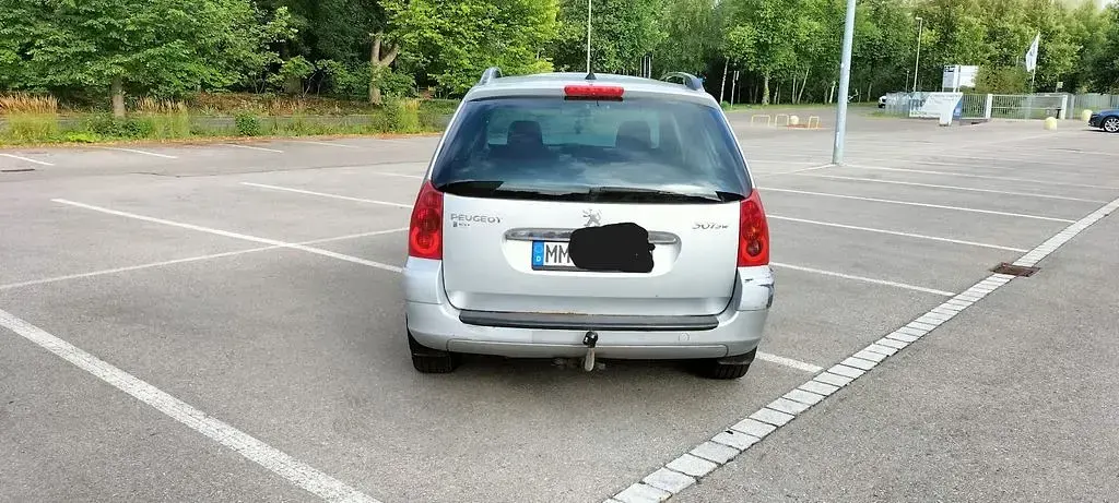 Gebraucht Peugeot 307 109 PS (80 kW) 2003 Silber Limousine