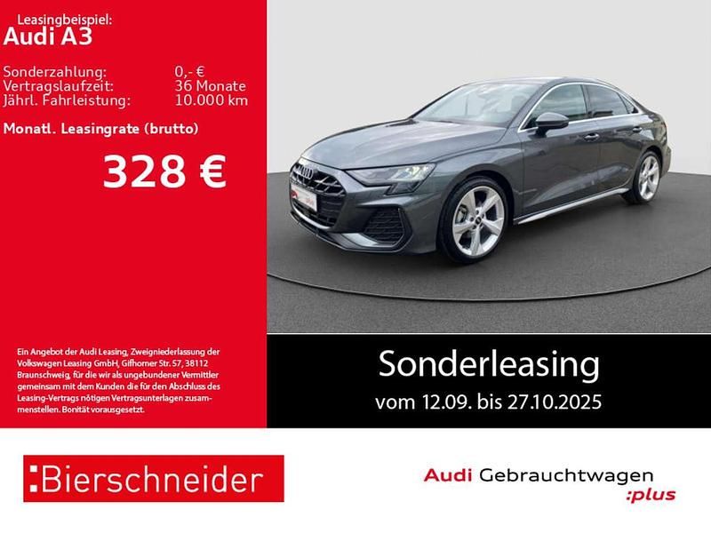 Grau Gebraucht 2024 Audi A3 Comfort Limousine | 33.350 € - Bild 1/3