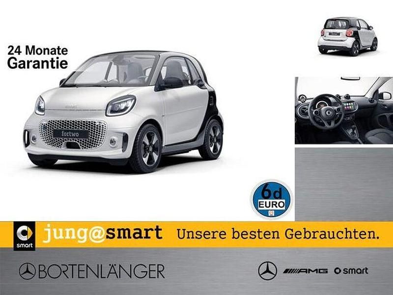 Weiß Gebraucht 2023 Smart ForTwo Electric Drive Exclusive Kleinwagen | 16.998 € (Etwas zu teuer) - Bild 1/3
