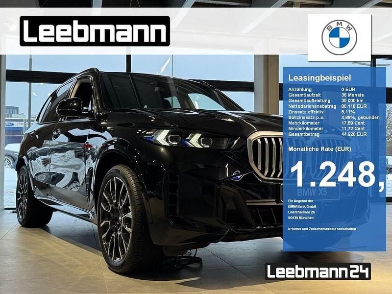 Schwarz Neu 2025 BMW X5 M Sport SUV | 96.490 € - Bild 1/4