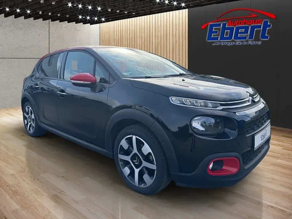 Gebraucht Citroën C3 Shine 110 PS (80 kW) 2018 Schwarz Kleinwagen