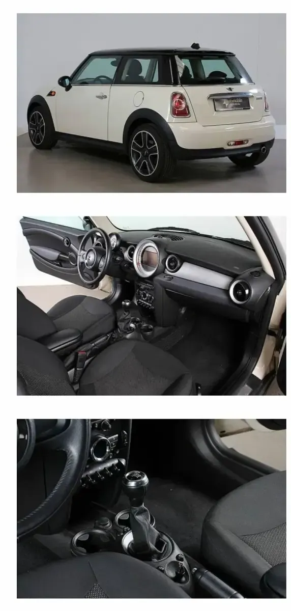Gebraucht Mini Cooper Pepper 122 PS (89 kW) 2012 Weiß Kleinwagen
