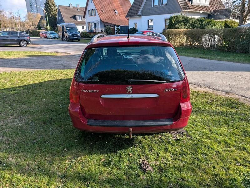 Gebraucht Peugeot 307 109 PS (80 kW) 2003 Rot Kombi