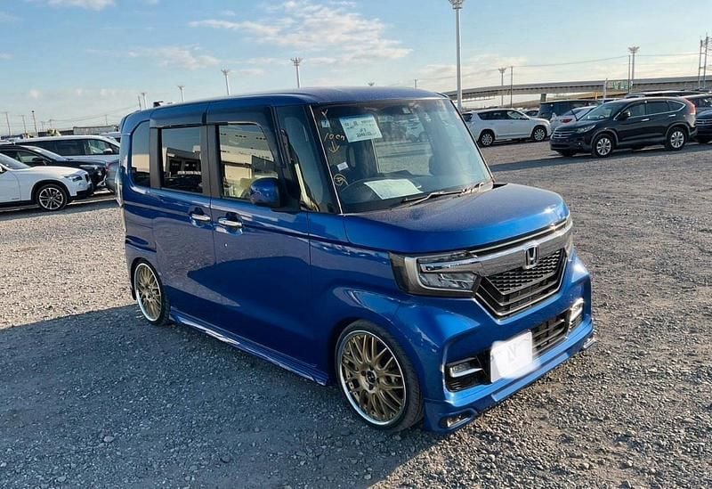 Gebraucht Honda N Box 64 PS (47 kW) 2018 Blau Van / Kleinbus