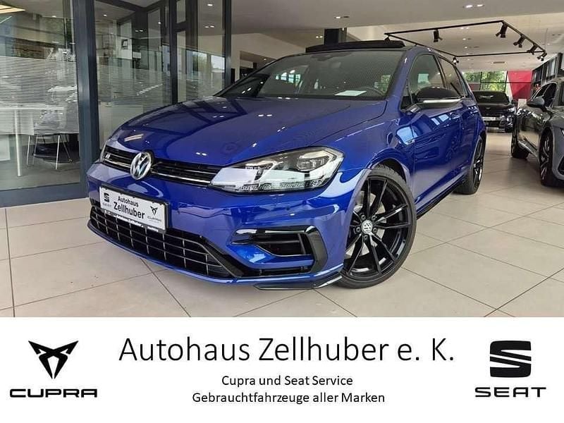 Blau Gebraucht 2018 VW Golf VII R Limousine | 28.930 € (Teuer) - Bild 1/4