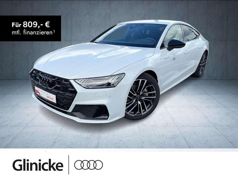 Gletscherweiß metallic Gebraucht 2024 Audi A7 S-Line Kleinwagen | 59.970 € (Guter Preis) - Bild 1/2