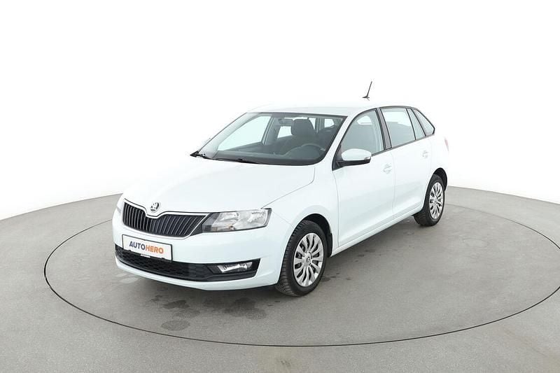Weiß Gebraucht 2018 Skoda Rapid Ambition Limousine | 9.280 € (Fairer Preis) - Bild 1/3