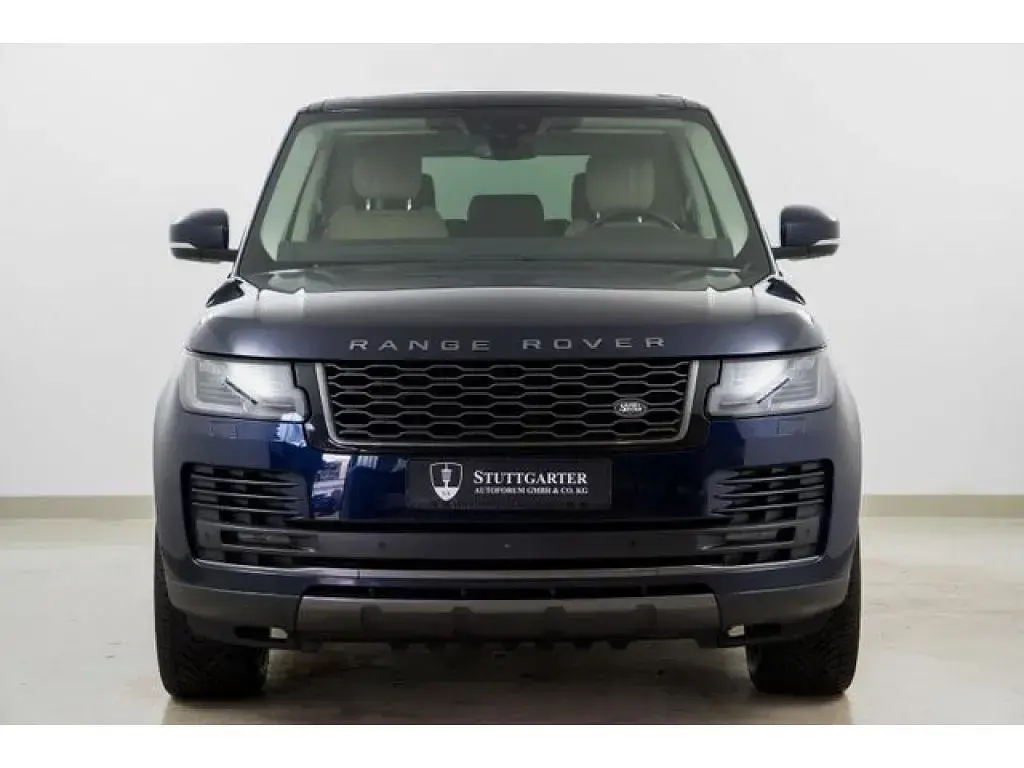 Gebraucht Land Rover Range Rover Vogue 275 PS (202 kW) 2021 Portofino blue (metallic) SUV
