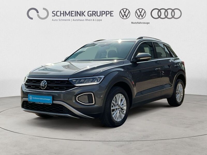 Indiumgrau metallic Gebraucht 2022 VW T-Roc Life SUV | 22.440 € (Guter Preis) - Bild 1/4