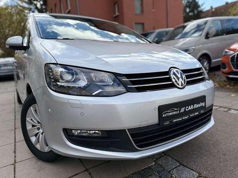 Gebraucht VW Sharan Comfortline 150 PS (110 kW) 2018 Silber Van / Kleinbus