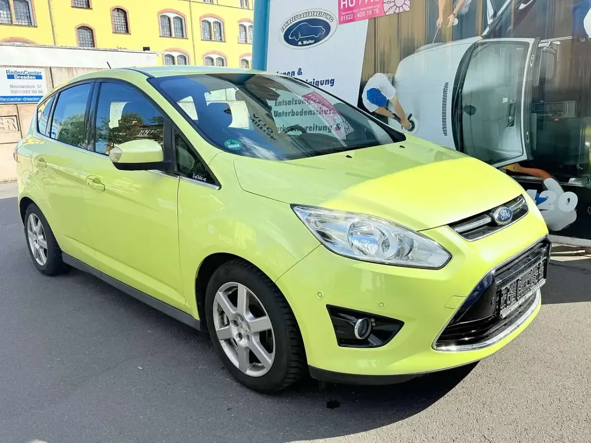 Gebraucht Ford C-MAX Titanium 150 PS (110 kW) 2010 Gelb Van / Kleinbus