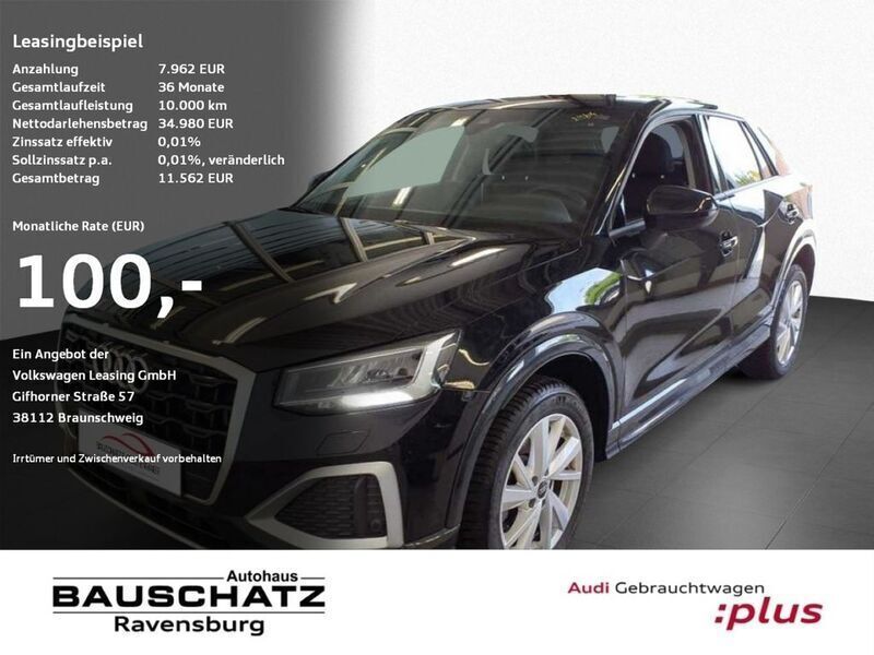 Schwarz Gebraucht 2024 Audi Q2 Advanced SUV | 34.980 € (Teuer) - Bild 1/4