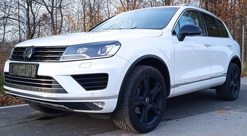 Gebraucht VW Touareg Terrain Tech 262 PS (192 kW) 2015 Weiß SUV