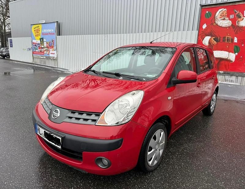 Gebraucht Nissan Note Acenta 88 PS (64 kW) 2006 Rot Kleinwagen