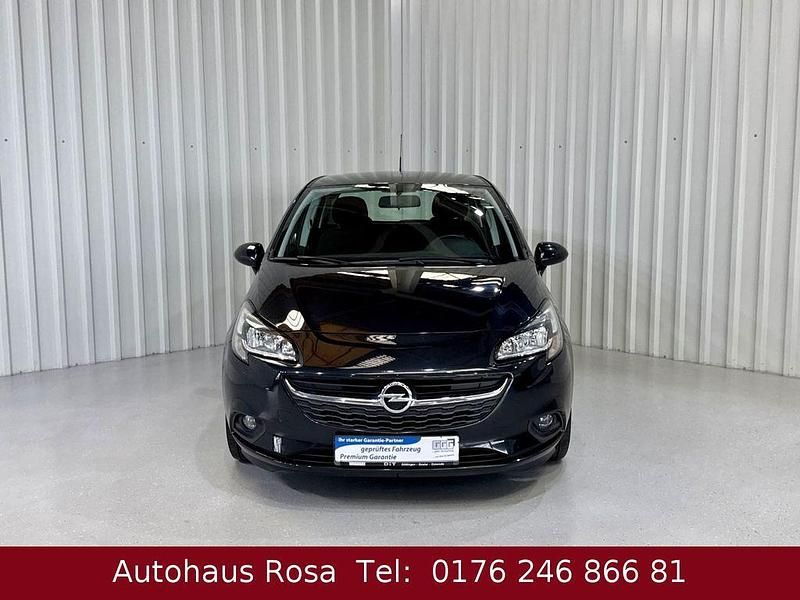Gebraucht Opel Corsa Edition 90 PS (66 kW) 2015 Schwarz Kleinwagen