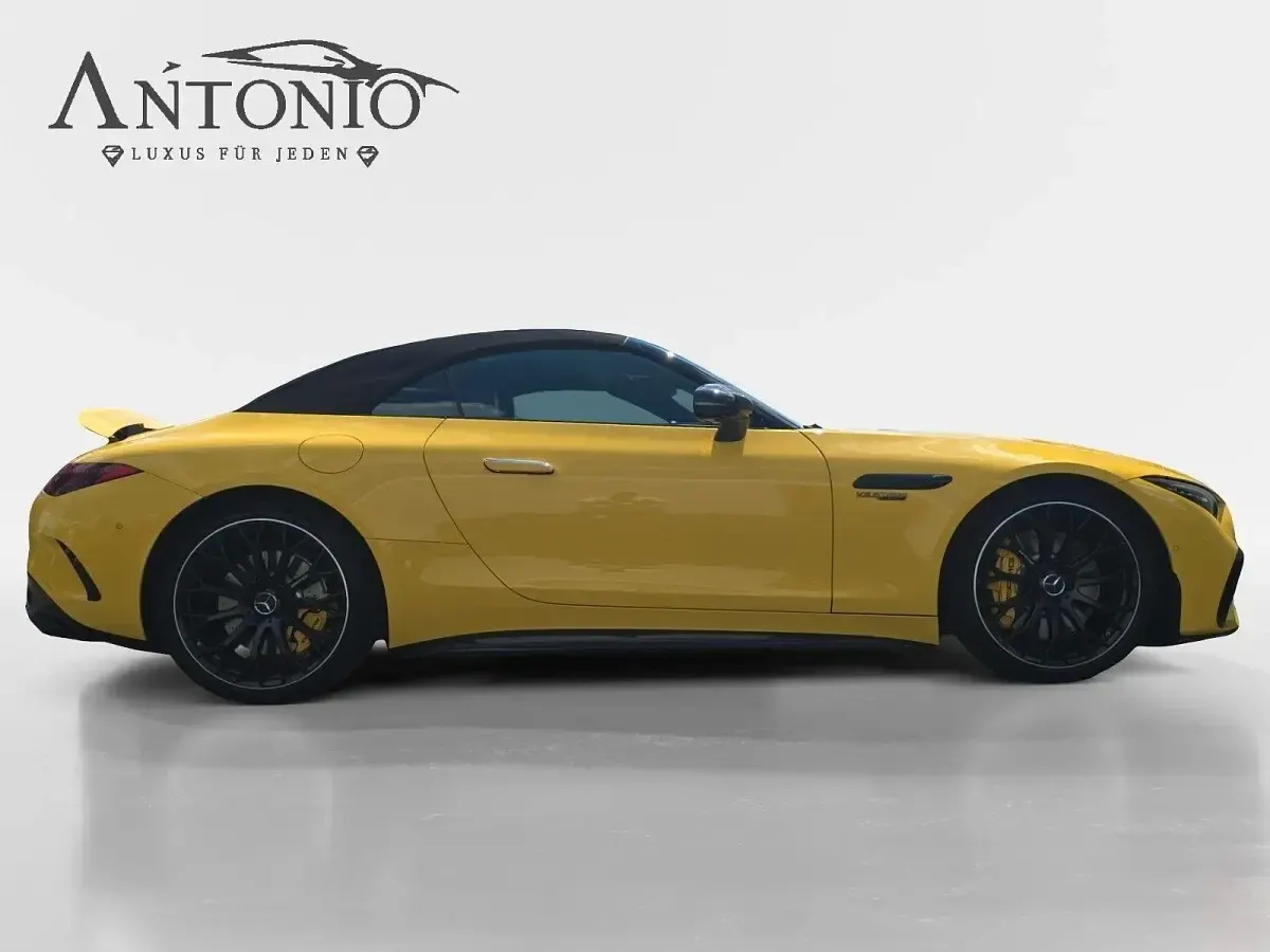 Gebraucht Mercedes SL63 AMG 585 PS (430 kW) 2023 Gelb Cabrio