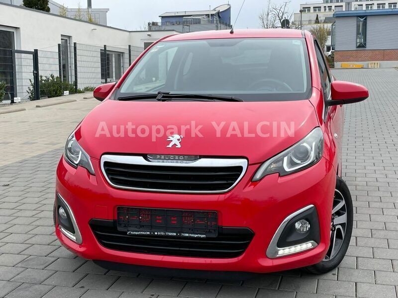 Rot Gebraucht 2014 Peugeot 108 Allure Kleinwagen | 3.980 € (Guter Preis) - Bild 1/4