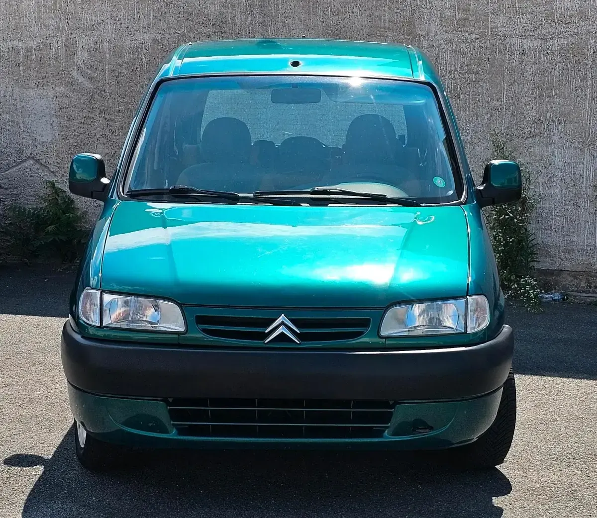 Gebraucht Citroën Berlingo 75 PS (55 kW) 2001 Grün Van / Kleinbus