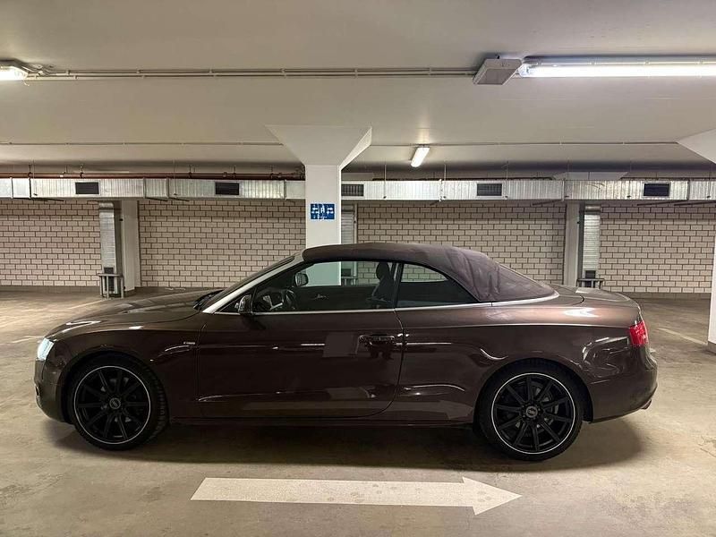 Gebraucht Audi A5 Cabriolet S-Line 239 PS (175 kW) 2011 Teakbraun metallic Cabrio