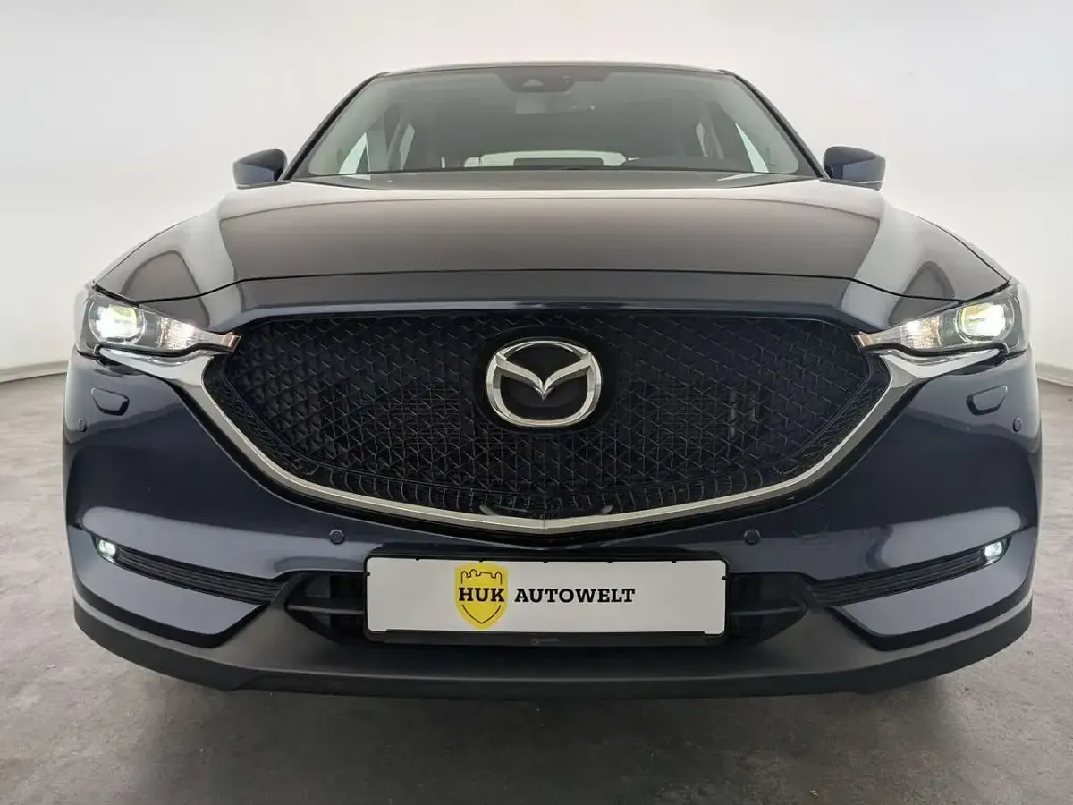 Gebraucht Mazda CX-5 Exclusive-Line 150 PS (110 kW) 2021 Blau SUV